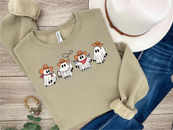 Cowboy Ghosts Sweatshirt- Ships in 1-2 weeks