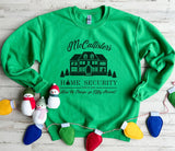 McCallister's Home Security Sweatshirt- Ships in 1-2 weeks