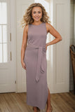 Embrace Your Beauty - Mauve Dress