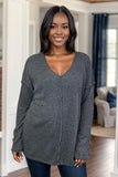 Gunmetal Grey - Knit Pullover