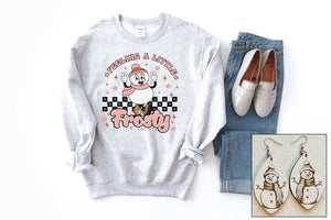 Feeling Frosty Sweatshirt- Ships in 1-2 weeks