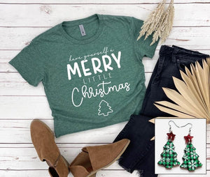 Merry Little Christmas tee - Ships in 1-2 weeks