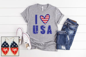 I Love USA tee - in stock