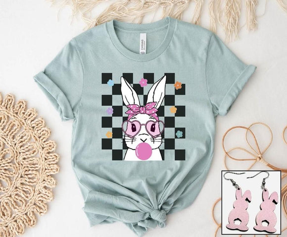 Bubblegum Bunny tee - Ships in 1-2 weeks