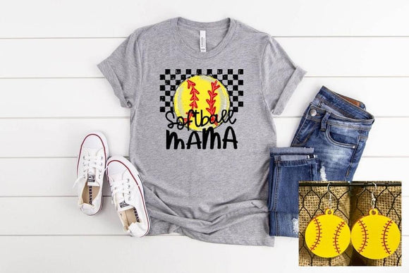 Softball Mama tee - Ships in 1-2 weeks