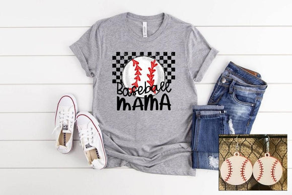 Baseball Mama tee - Ships in 1-2 weeks