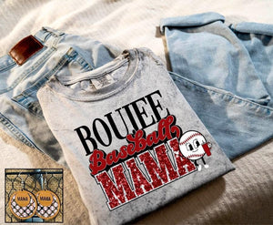 Boujee Baseball Mama tee - Ships in 1-2 weeks