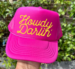 Howdy Darlin Trucker Hat- Ships in 1-2 weeks