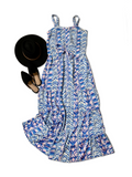 Abby Road - Royal Blue Maxi Dress