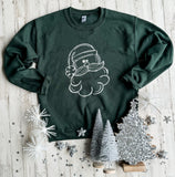 Cutie Santa Sweatshirt - Ships in 1-2 weeks