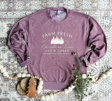 Farm Fresh Christmas Trees Sweatshirt - Ships in 1-2 weeks