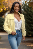 Little Ray of Sunshine - Leather Jacket