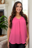 Pink Petals - Sleeveless Top