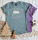 Farm Fresh Christmas Trees Tee - Ships in 1-2 weeks