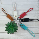 Key Chain with iPhone Charging Cable